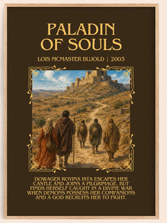 Paladin of Souls Minimalist Book Poster by Lois McMaster Bujold – image 1
