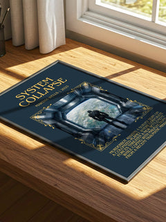 System Collapse Minimalist Book Poster by Martha Wells – image 4