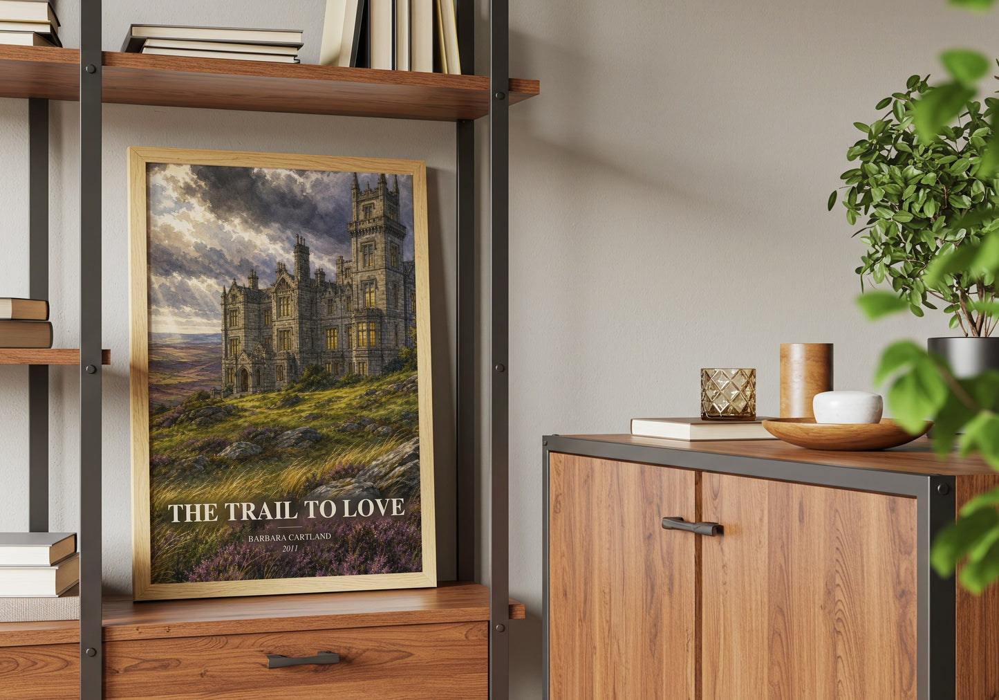 The Trail To Love book watercolour illustration paper finish options – matte satin gloss