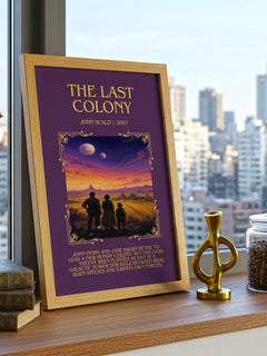 The Last Colony Minimalist Book Poster by John Scalzi – image 3