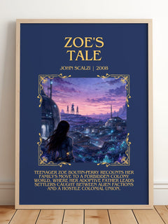 Zoe's Tale Minimalist Book Poster by John Scalzi – image 2
