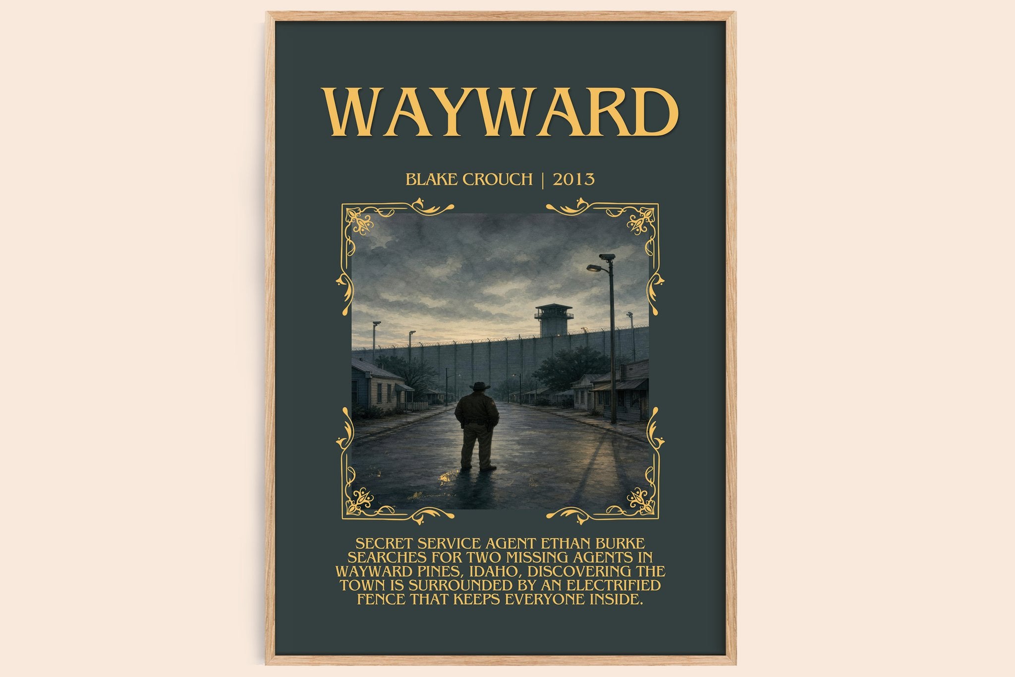 Wayward Minimalist Book Poster by Blake Crouch