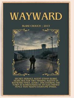 Wayward Minimalist Book Poster by Blake Crouch – image 1