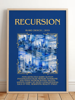 Recursion Minimalist Book Poster by Blake Crouch – image 2