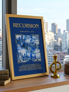 Recursion Minimalist Book Poster by Blake Crouch – image 3