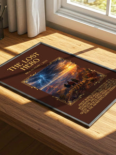 The Lost Hero Minimalist Book Poster by Rick Riordan – image 4