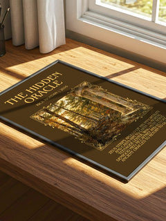 The Hidden Oracle Minimalist Book Poster by Rick Riordan – image 4