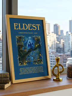 Eldest Minimalist Book Poster by Christopher Paolini – image 3