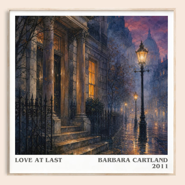 Love At Last Literary Art Print by Barbara Cartland