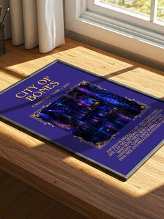City of Bones Minimalist Book Poster by Cassandra Clare – image 4