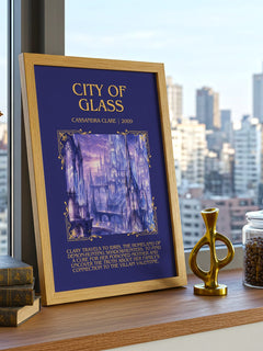 City of Glass Minimalist Book Poster by Cassandra Clare – image 3