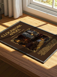 Clockwork Angel Minimalist Book Poster by Cassandra Clare – image 4