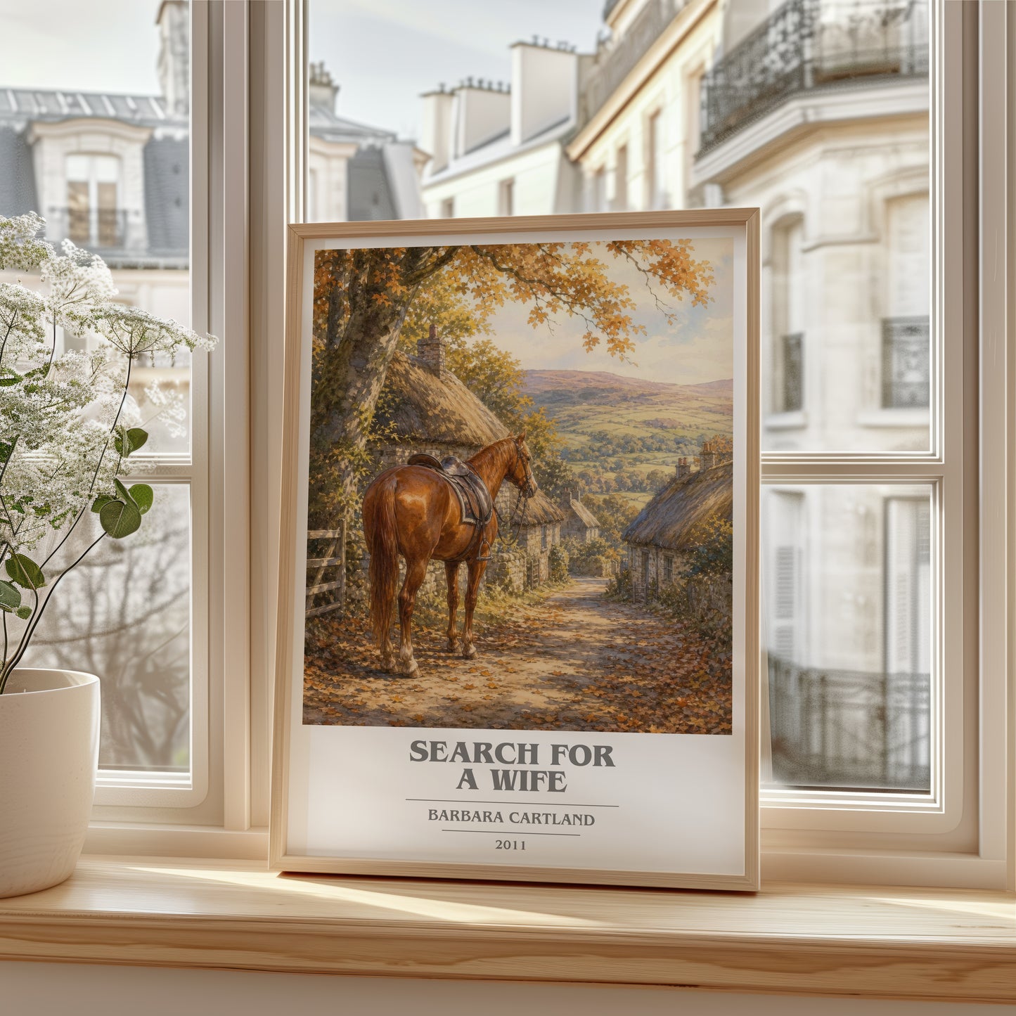 Search For A Wife book cover poster colour and style options – Barbara Cartland book art