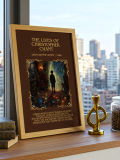Lives of Christopher Chant Minimalist Book Poster by Diana Wynne Jones – image 3