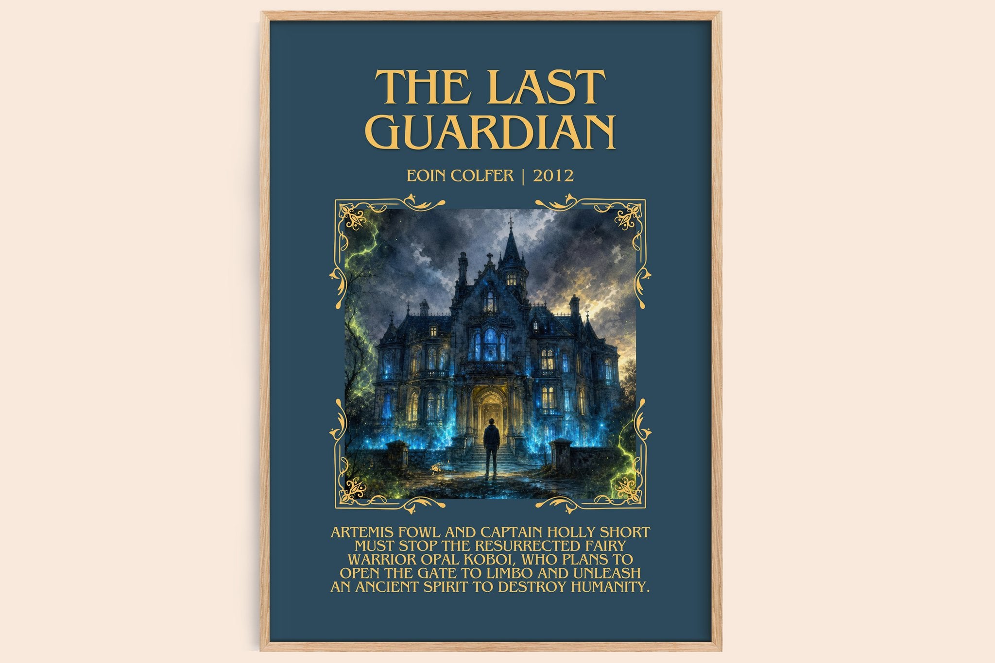The Last Guardian Minimalist Book Poster by Eoin Colfer