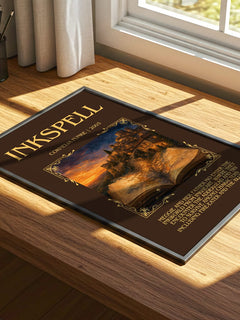 Inkspell Minimalist Book Poster by Cornelia Funke – image 4