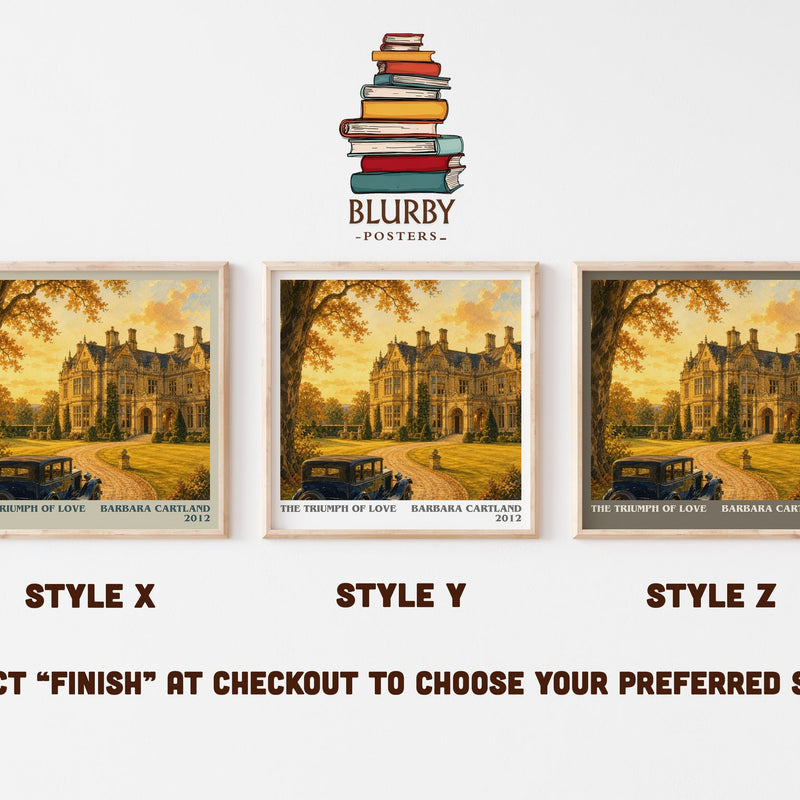 The Triumph Of Love literary print in frame leaning in hallway – romance wall art
