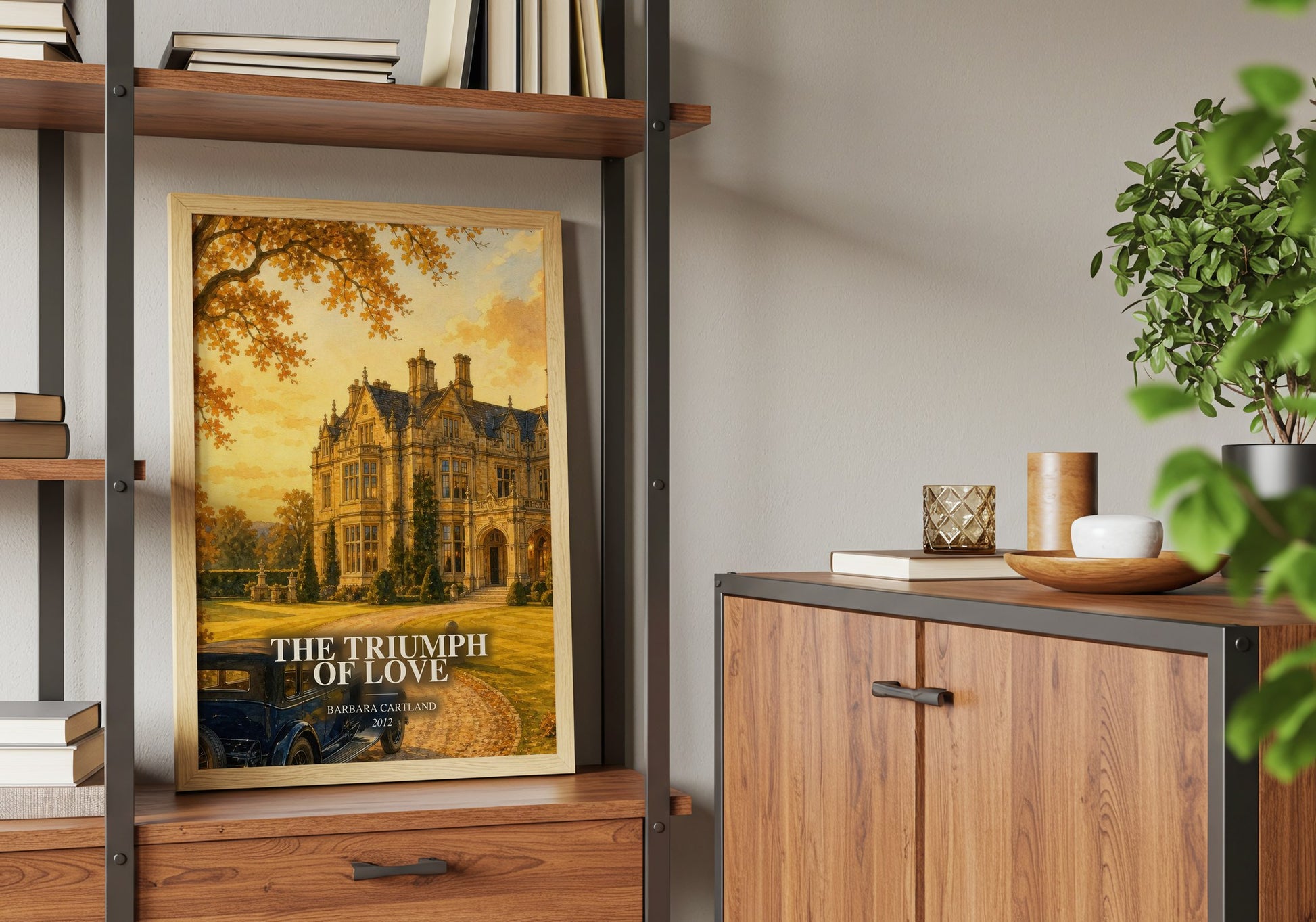The Triumph Of Love book watercolour illustration paper finish options – matte satin gloss
