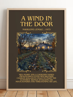 A Wind in the Door Minimalist Book Poster by Madeleine L'Engle – image 2