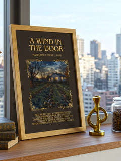 A Wind in the Door Minimalist Book Poster by Madeleine L'Engle – image 3
