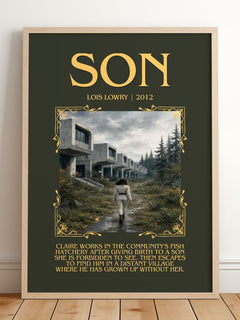 Son Minimalist Book Poster by Lois Lowry – image 2