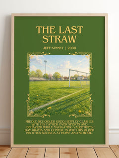 The Last Straw Minimalist Book Poster by Jeff Kinney – image 2