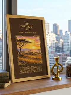 The Butterfly Lion Minimalist Book Poster by Michael Morpurgo – image 3