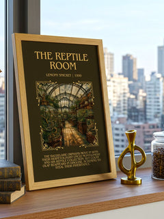 The Reptile Room Minimalist Book Poster by Lemony Snicket – image 3
