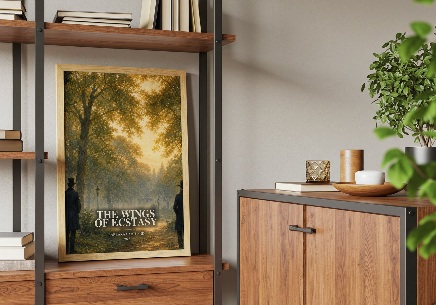 The Wings Of Ecstasy book watercolour illustration paper finish options – matte satin gloss