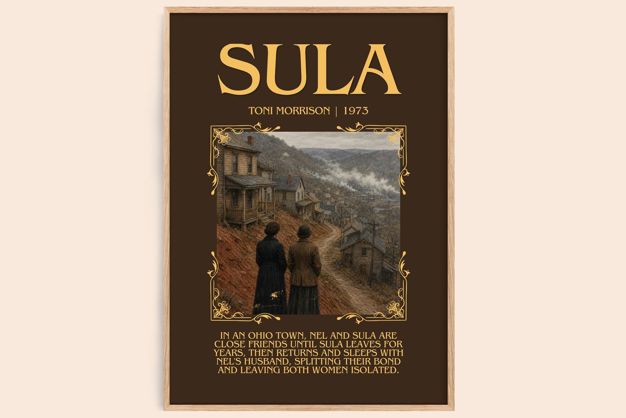 Sula Minimalist Book Poster by Toni Morrison