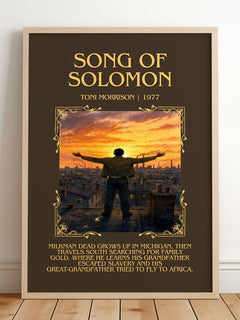 Song of Solomon Minimalist Book Poster by Toni Morrison – image 2