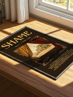 Shame Minimalist Book Poster by Salman Rushdie – image 4