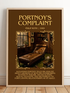 Portnoy's Complaint Minimalist Book Poster by Philip Roth – image 2