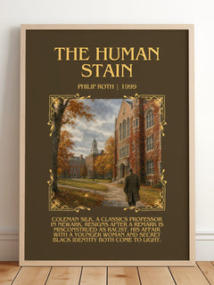 The Human Stain Minimalist Book Poster by Philip Roth – image 2