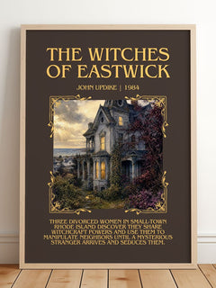 The Witches of Eastwick Minimalist Book Poster by John Updike – image 2