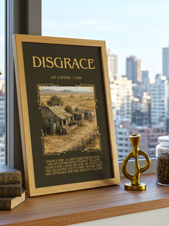 Disgrace Minimalist Book Poster by J.M. Coetzee – image 3