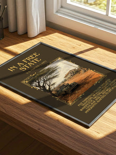 In a Free State Minimalist Book Poster by V.S. Naipaul – image 4
