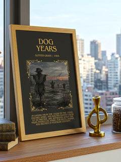 Dog Years Minimalist Book Poster by Günter Grass – image 3