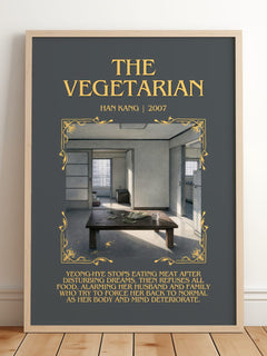The Vegetarian Minimalist Book Poster by Han Kang – image 2