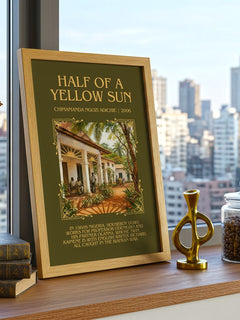 Half of a Yellow Sun Minimalist Book Poster by C. Adichie – image 3