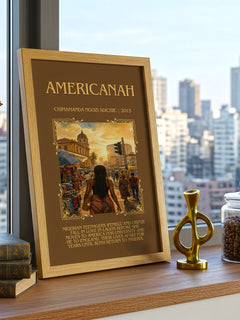 Americanah Minimalist Book Poster by Chimamanda Ngozi Adichie – image 3