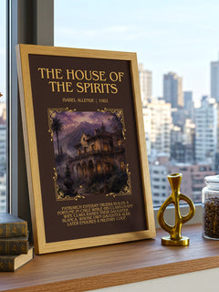 The House of the Spirits Minimalist Book Poster by Isabel Allende – image 3