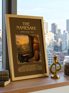 The Namesake Minimalist Book Poster by Jhumpa Lahiri – image 3