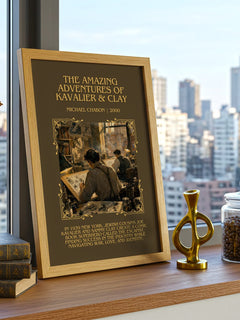 Amazing Adventures of Kavalier & Clay Minimalist Book Poster – M. – image 3