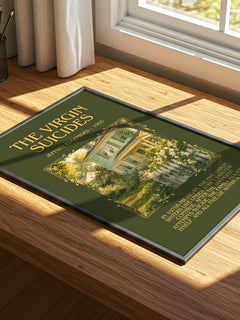 The Virgin Suicides Minimalist Book Poster by Jeffrey Eugenides – image 4