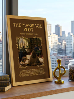 The Marriage Plot Minimalist Book Poster by Jeffrey Eugenides – image 3