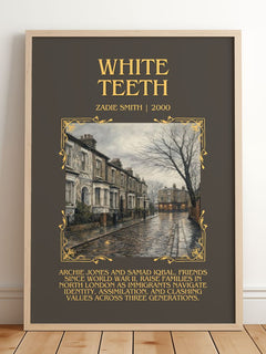 White Teeth Minimalist Book Poster by Zadie Smith – image 2