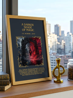 A Darker Shade of Magic Minimalist Book Poster by V.E. Schwab – image 3