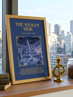 The Stolen Heir Minimalist Book Poster by Holly Black – image 3