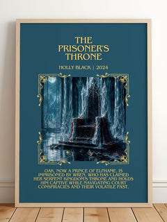 The Prisoner's Throne Minimalist Book Poster by Holly Black – image 2